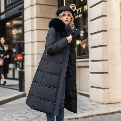 NORA | Long Fur Coat 