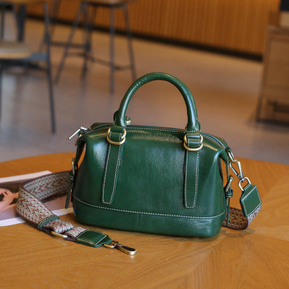 ÉLIXIA | Leather Boston Bag