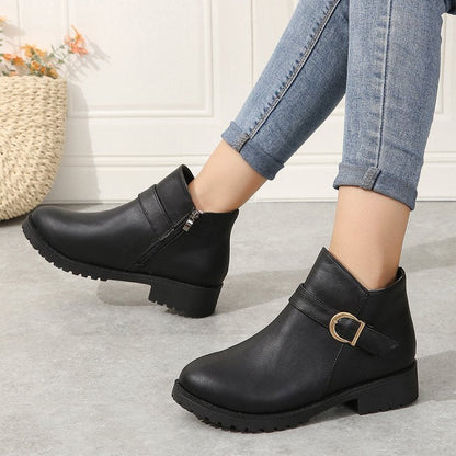 DORA | Short Leather Boots